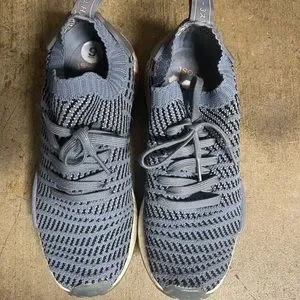 Adidas Sock Knit Sneakers Blue W9 used